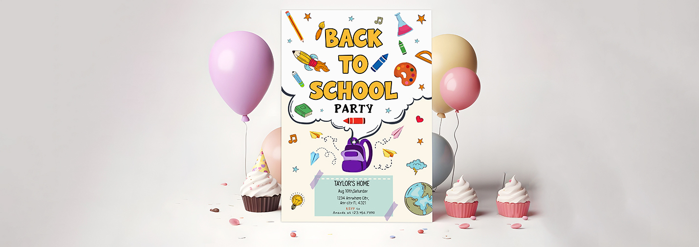 Editable-Back-to-School-Party-Invitation,-Back-to-School-Education-Invitation-Banner