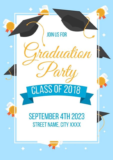 Hand-Drawn-Flat-Class-Graduation-Party-Education-Invitation-Card