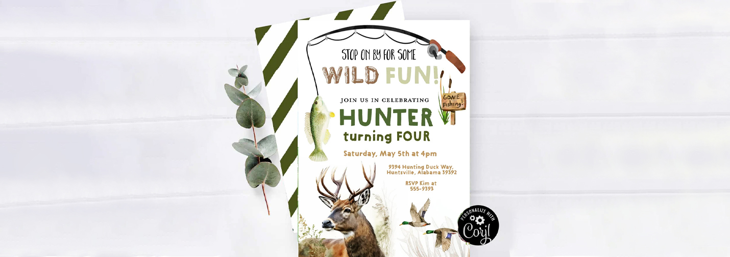 Birthday-Deer-Fish-Duck-Hunting-Outdoor-Adventure-Camping-First-Fishing-Invitation-Banner