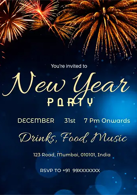 New-Year-Party-Invitation-Card