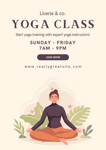 Expert-Yoga-Instructor-Invitation-Card